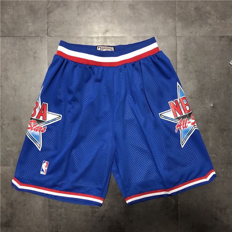 Men NBA #92 all star Blue Shorts 0416